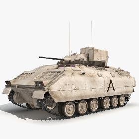 3D模型-US Infantry Fighting Vehicle Bradley M2
